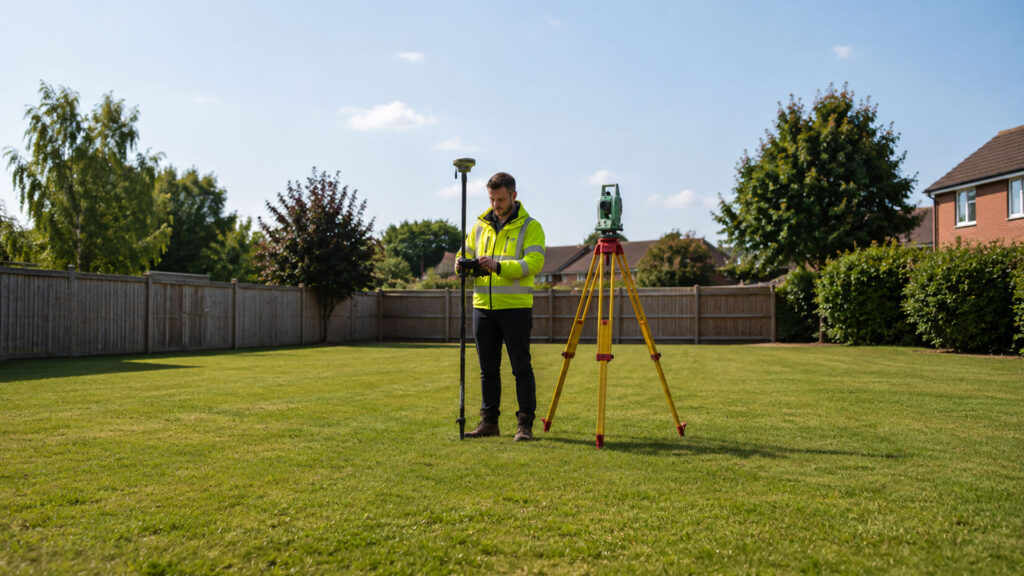 Accurate boundary determination surveys in St Helens