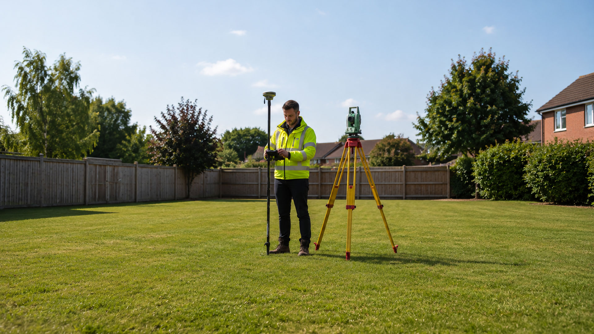 Accurate boundary determination surveys in St Helens
