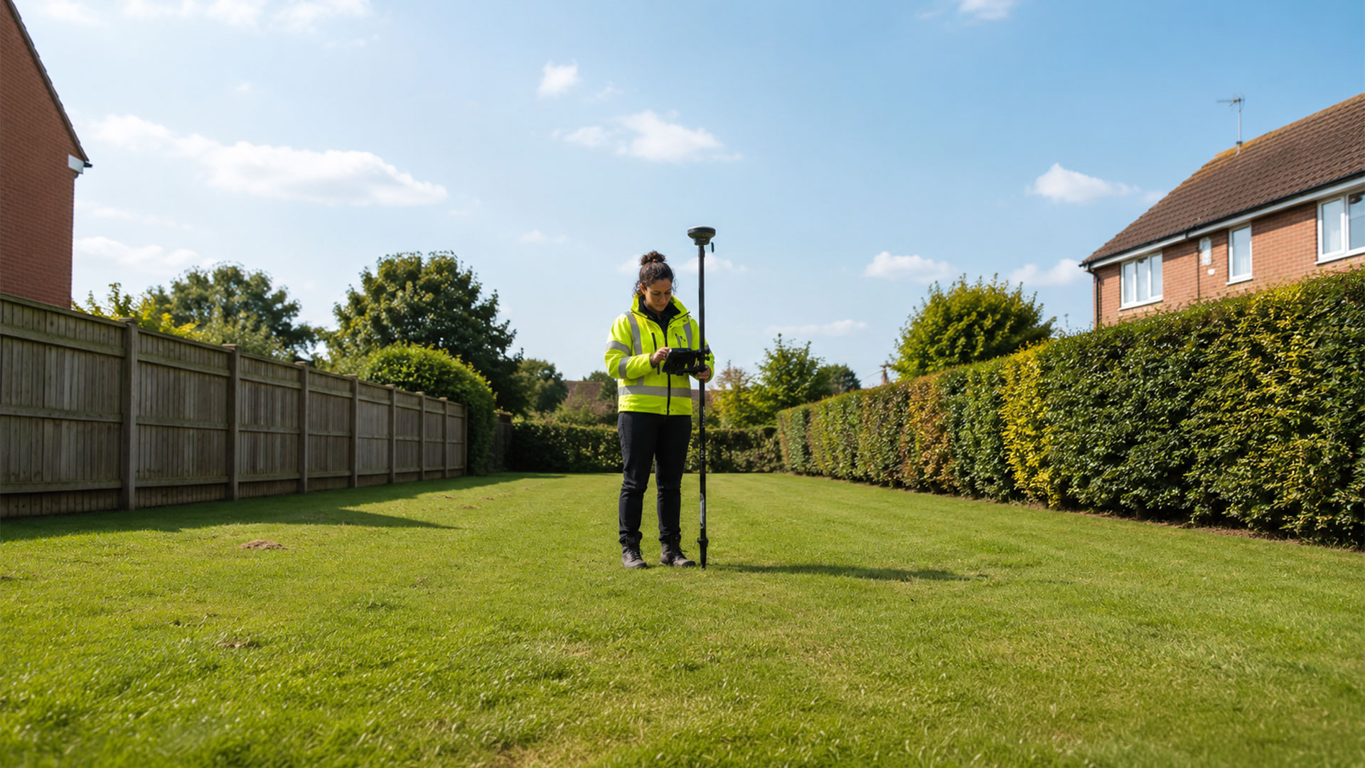 Modern boundary determination surveys for Warrington